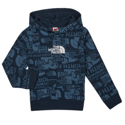 Felpa ragazzo The North Face  Boys Drew Peak Light P/O Hoodie  Blu The North Face 196013684426